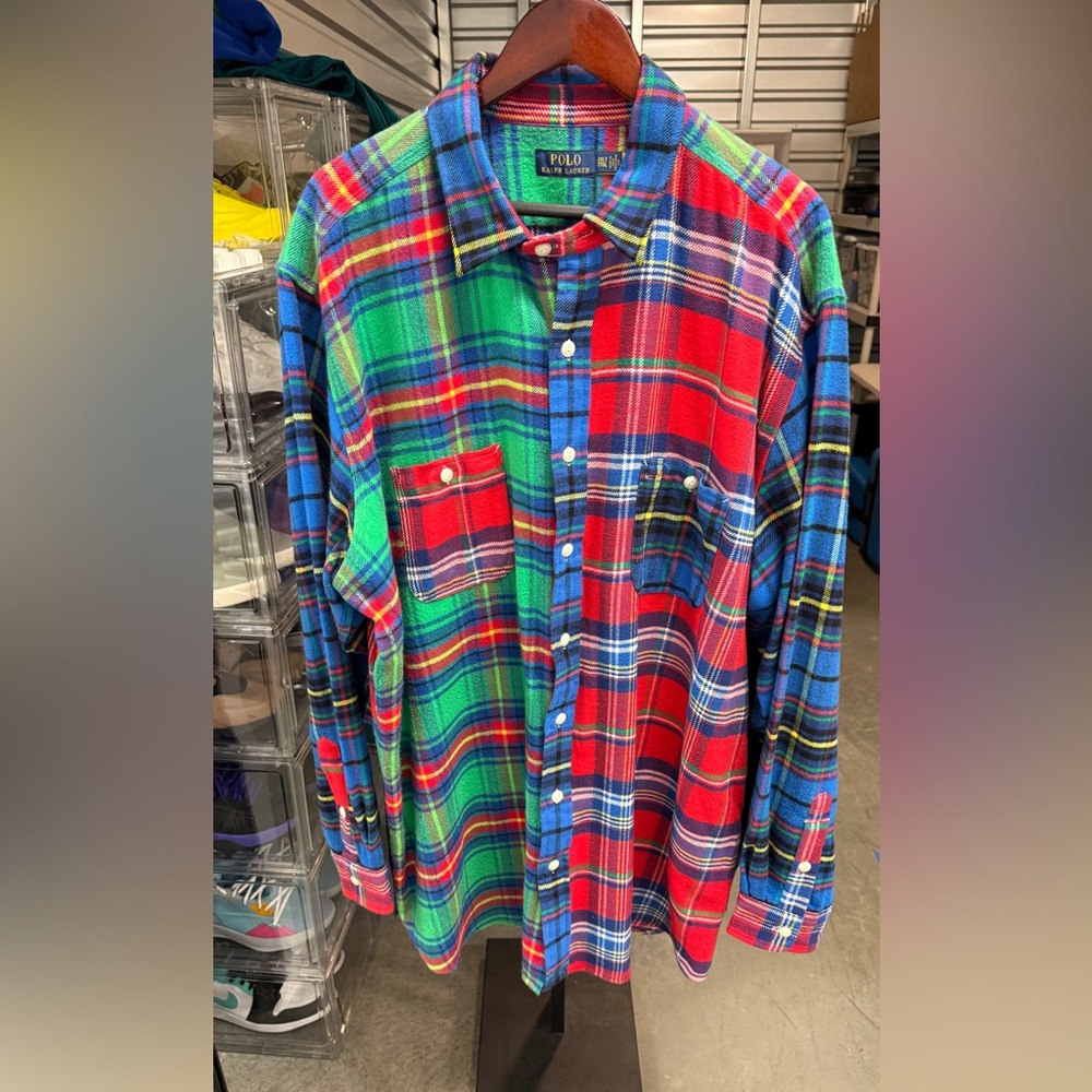 Ralph Lauren Men’s 2XLT Flannel Shirt TALL